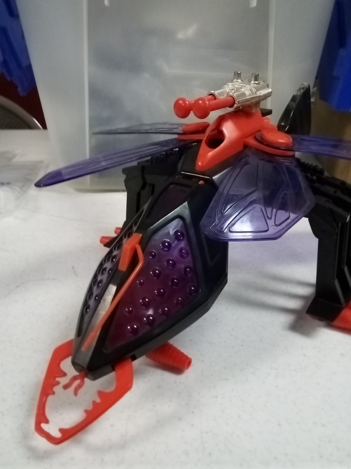 Vintage Mego Micronauts Hornetroid, Basically Complete With Minor Damage