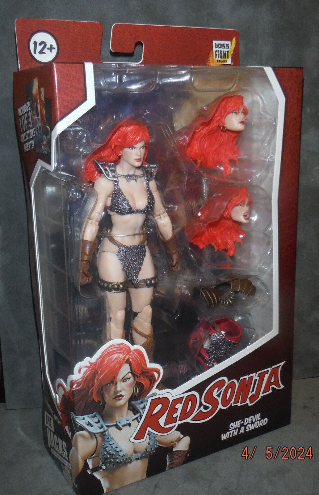MEZCO KING CONAN HORSE RED SONJA DEMON MEDUSA VANAHEIM BEAR DRAGON 10 FIGURE LOT