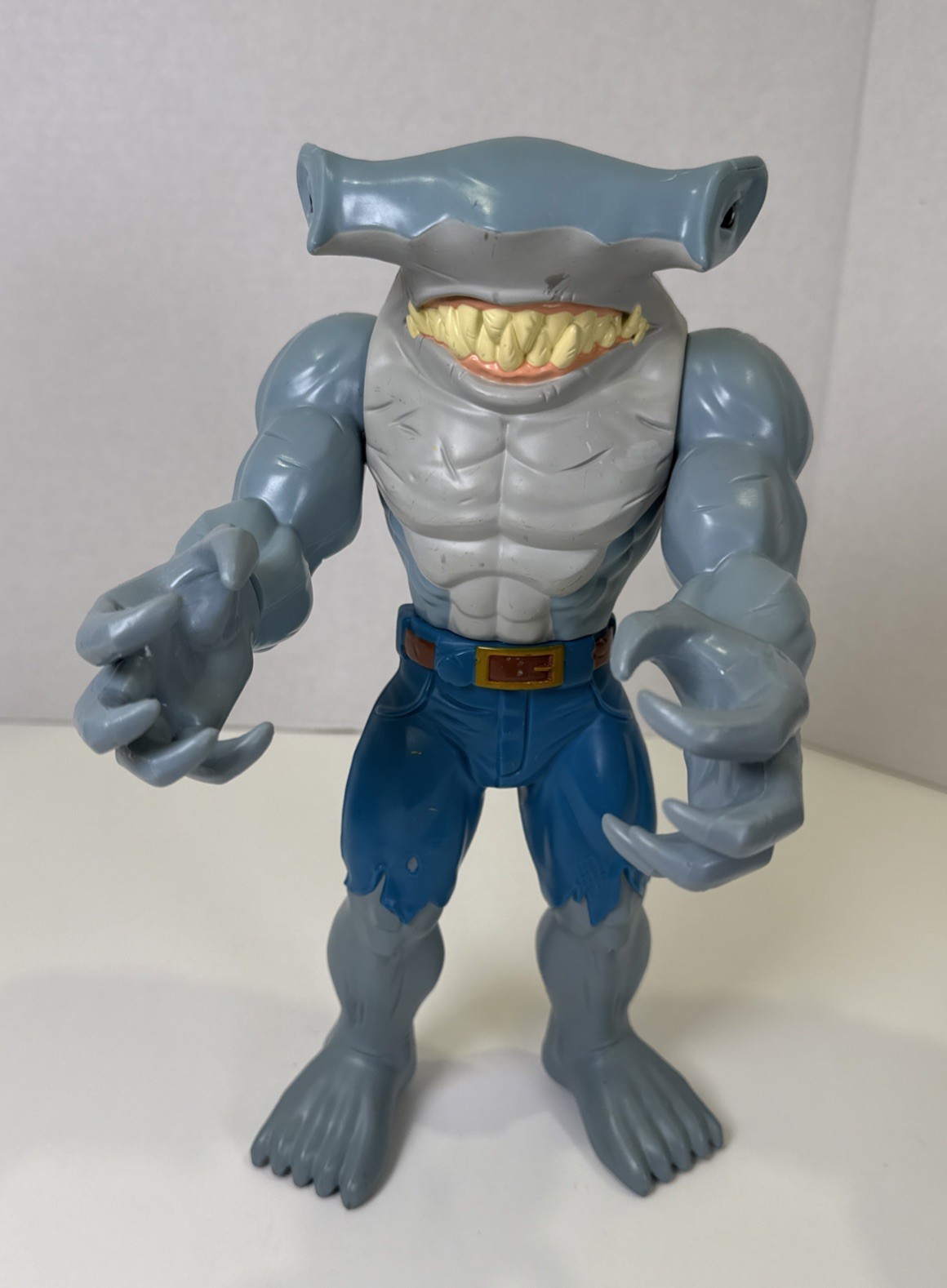 Street Sharks DC Comics King Shark Hammerhead 11.5&Prime; Posable Action Figure