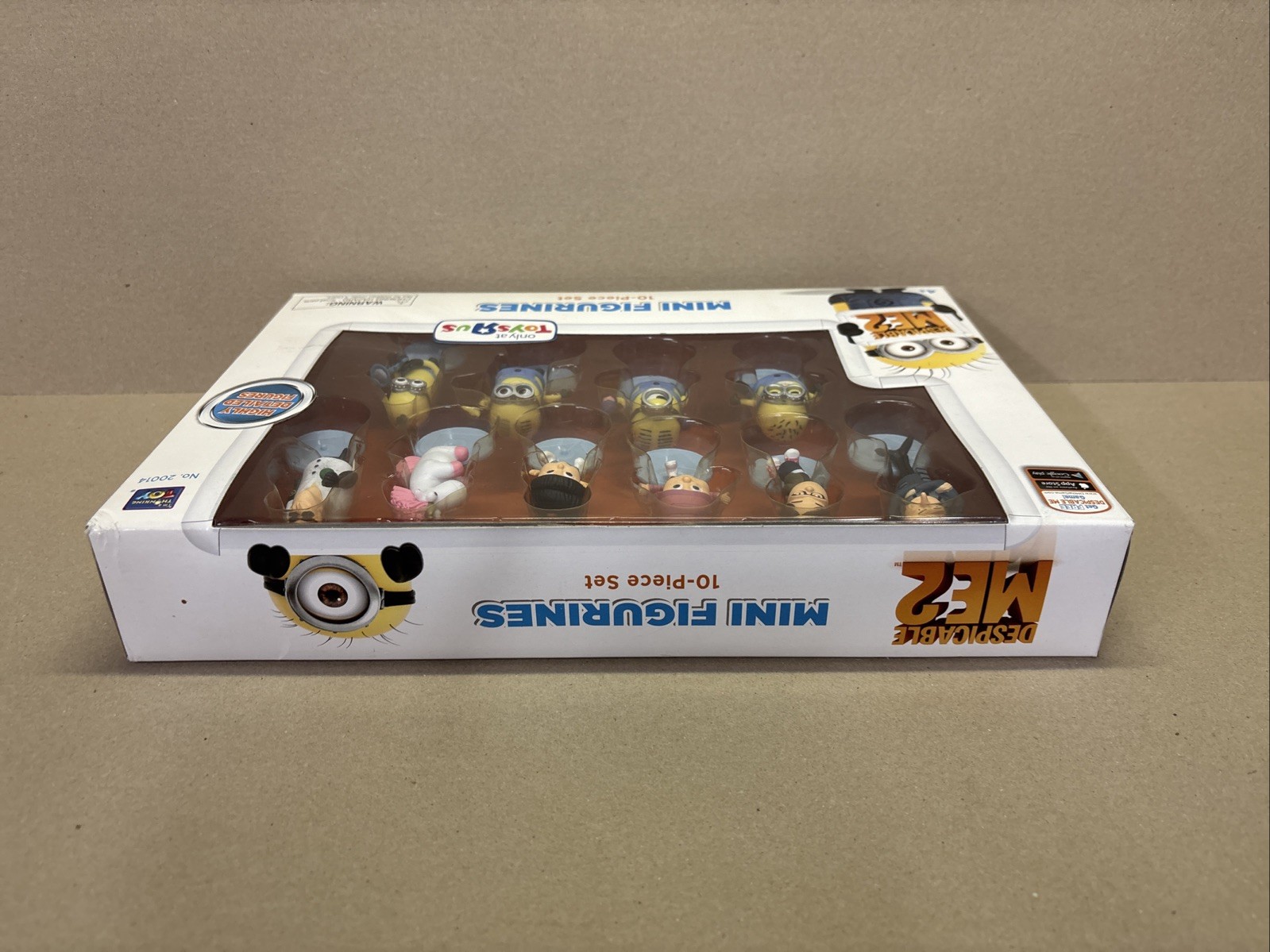 Despicable Me 2 Mini Figurines Set 10-Piece NIB Minions Figures Toys R Us