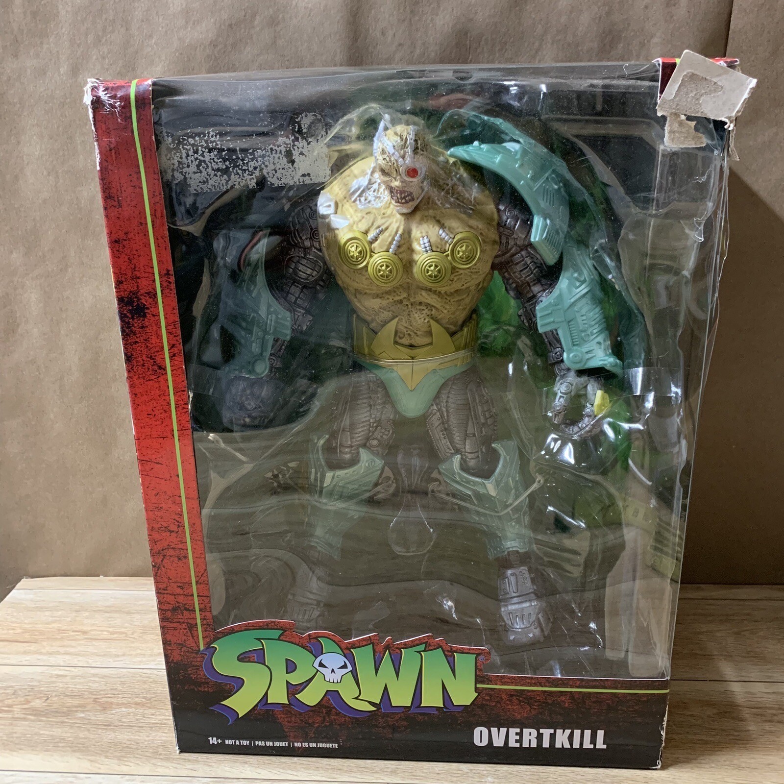 McFarlane Toys Spawn Overtkill Figurine Action Figure 9”
