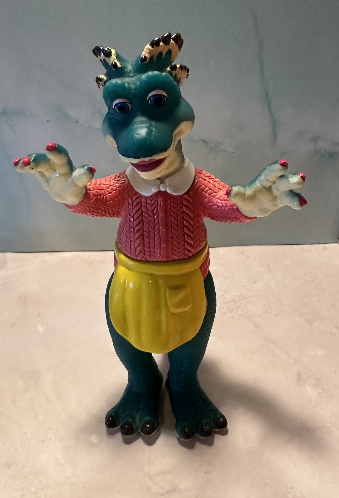 VTG Dinosaurs TV Show Figures-Sinclair Family Disney 1990s with Accessories Lot