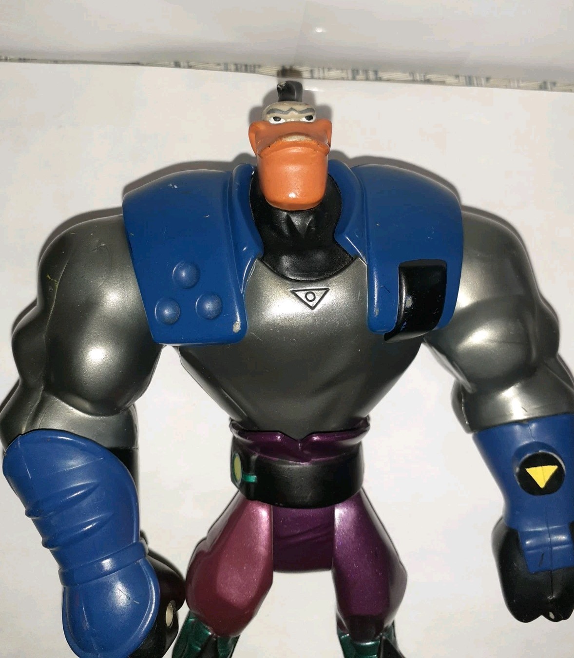1997 Mattel Mighty Ducks Spy Squad COMBIN GRIN 6&Prime; Action Figure Loose Vintage