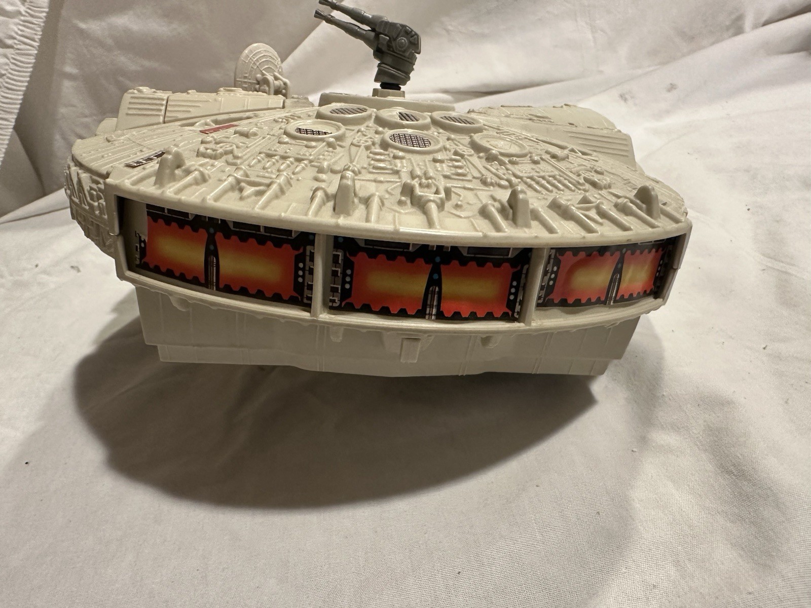 Vintage Star Wars 1982 Micro Collection Millennium Falcon Kenner Comp W Figures
