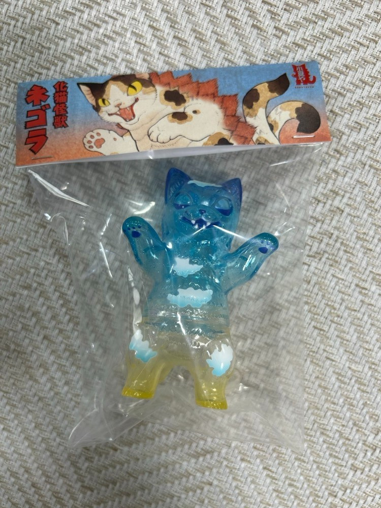 KONATSUYA Sofubi Figure Negora Yoi / Hakuchu / Cheshire Cat Set Official 2026