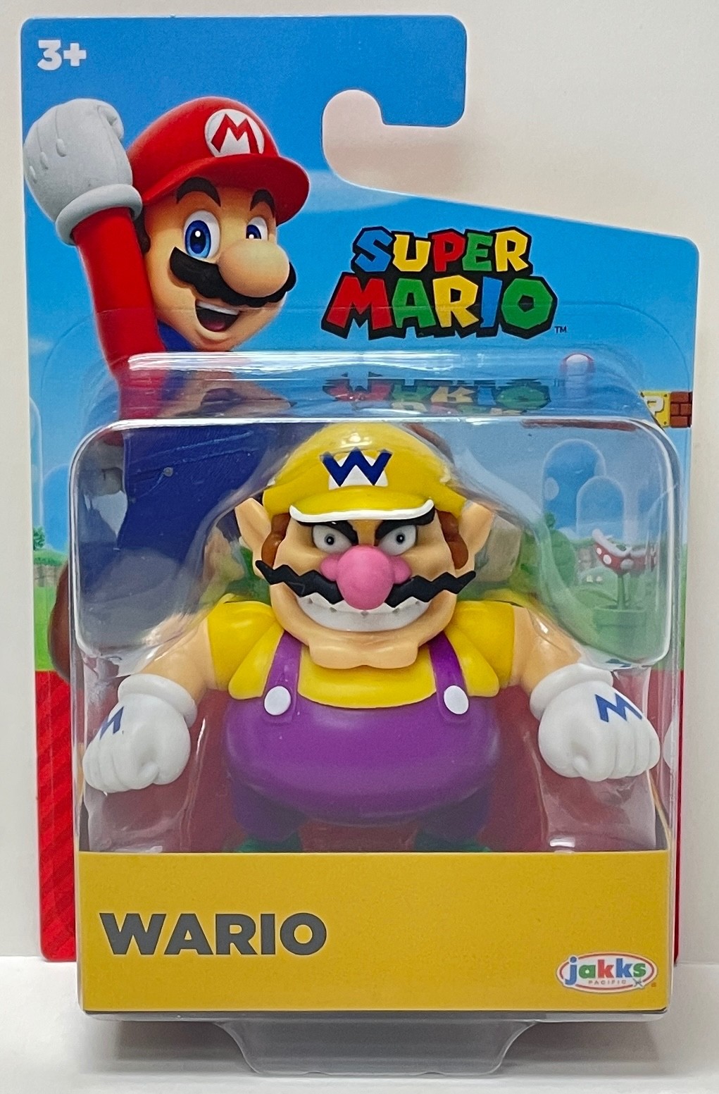 Super Mario Wario 2.5&Prime; Jakks Pacific Action Figure | 2026 Nintendo Wave 58