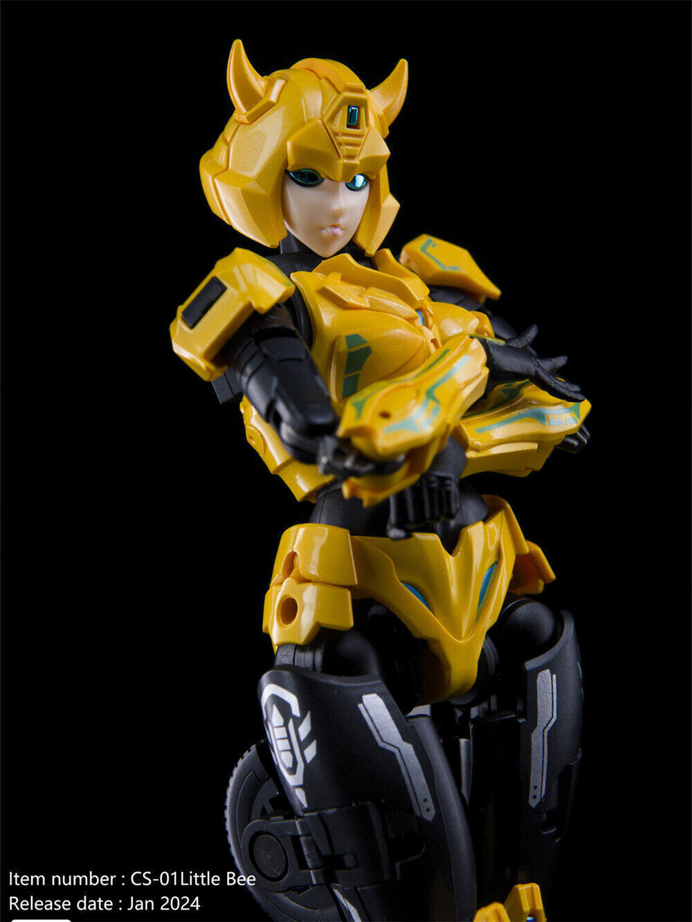 CollectionSpace CS-01 Transforms Bishoujo Little Bee Mecha Girl Figure Gift