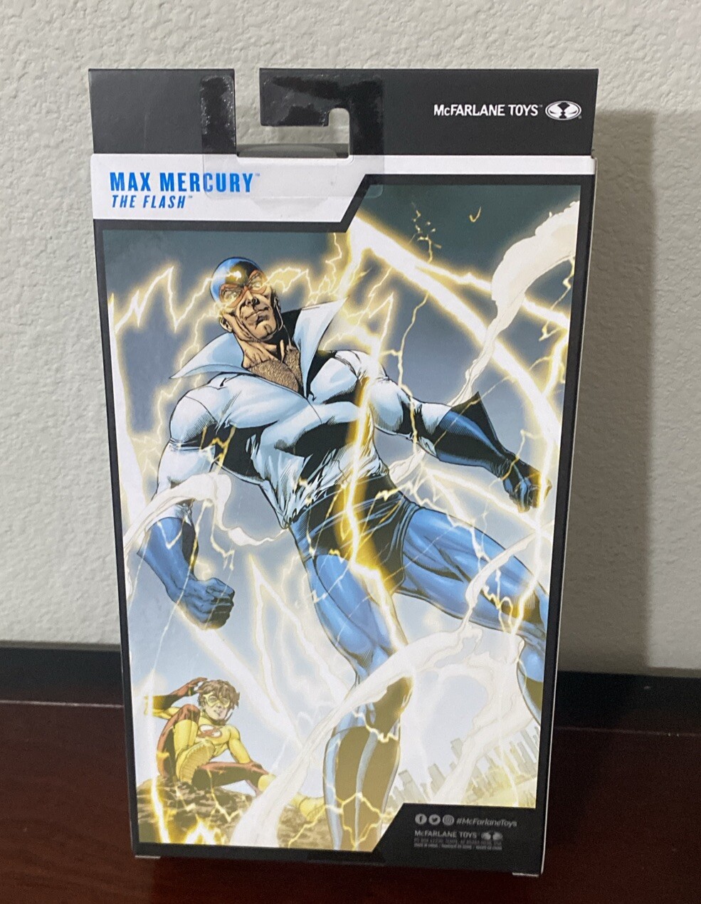 DC Multiverse Max Mercury (The Flash) Gold Label 7” Action Figure McFarlane Toys