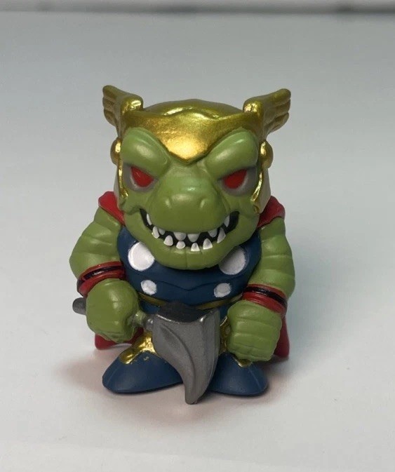 Funko Marvel Battleworld Series 1 Dino Thor Figure 1.5 inches