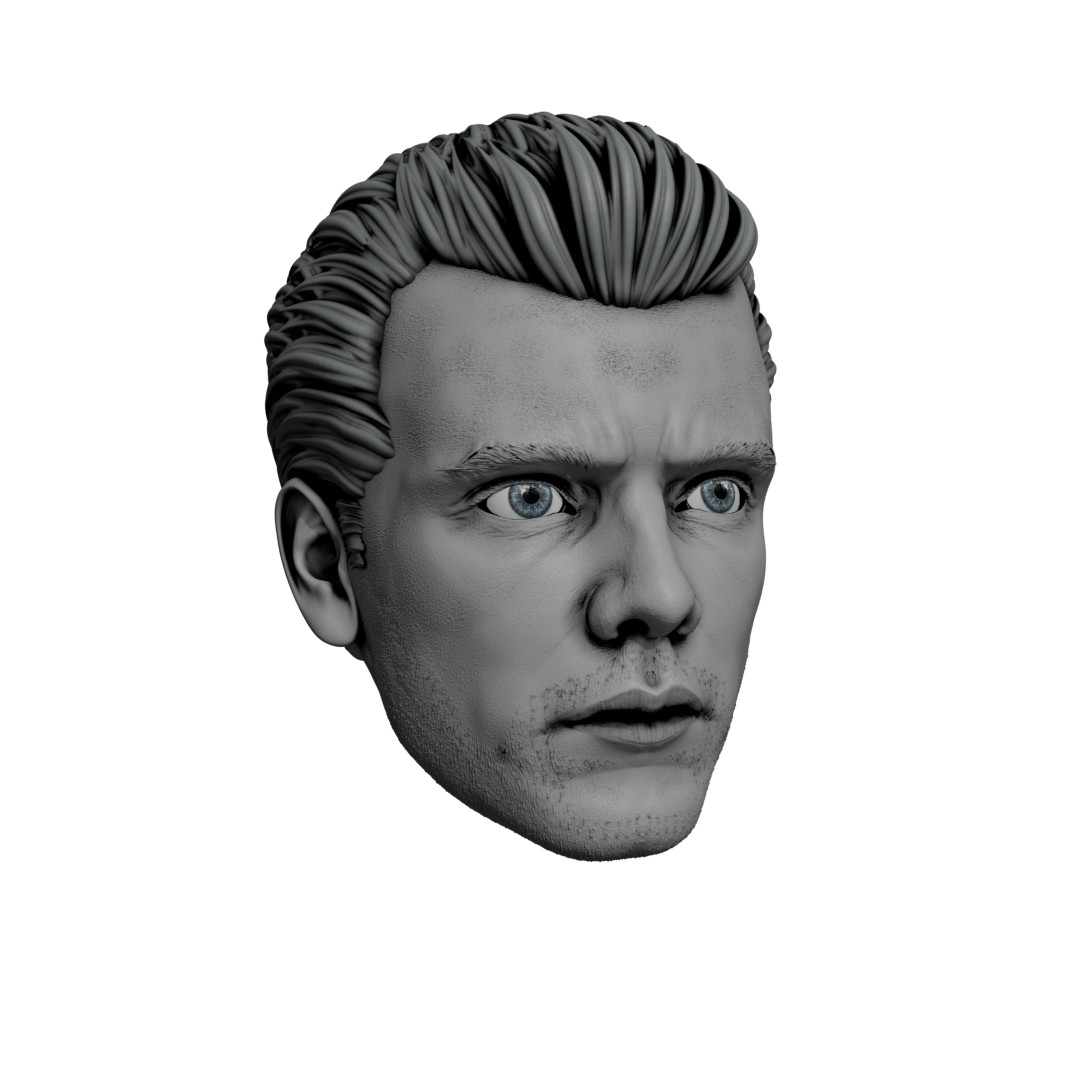 1/6 Scale Head [Unpainted]: Hicks (Alien)