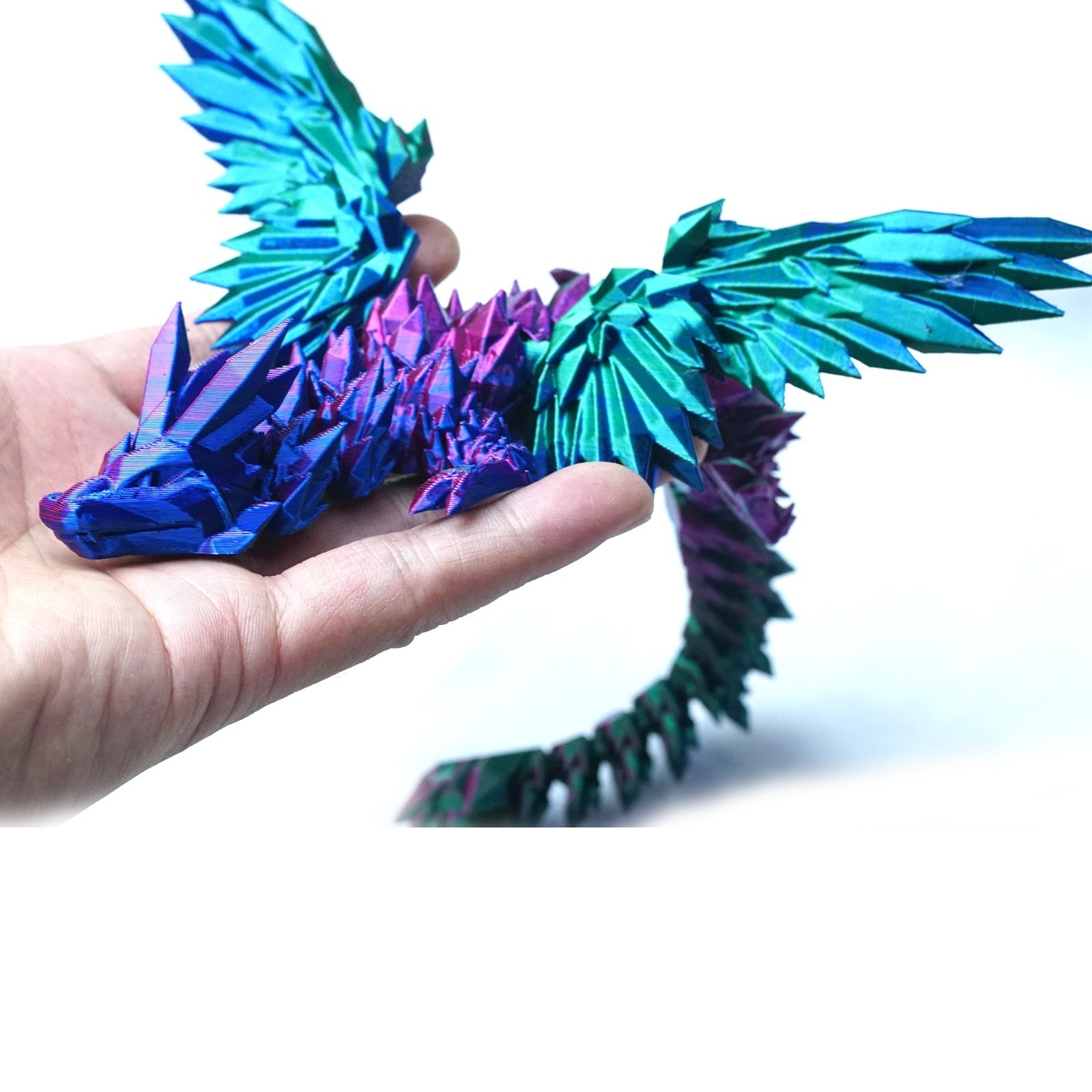 11.22inch 3D Printed Pterosaur Model,Articulated Animals figure,Toys Home Decor