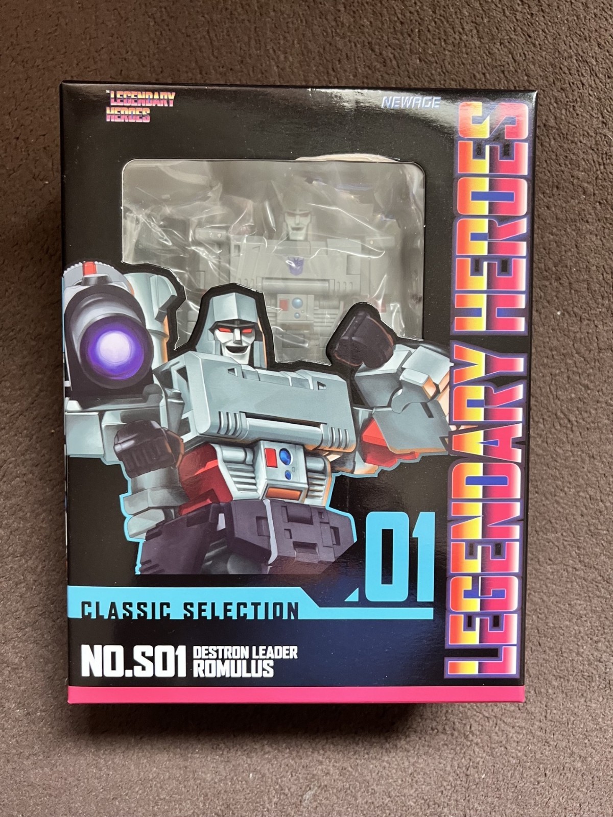 Newage Legendary Heroes Classic S01EX DESTRON LEADER ROMULUS (Megatron)