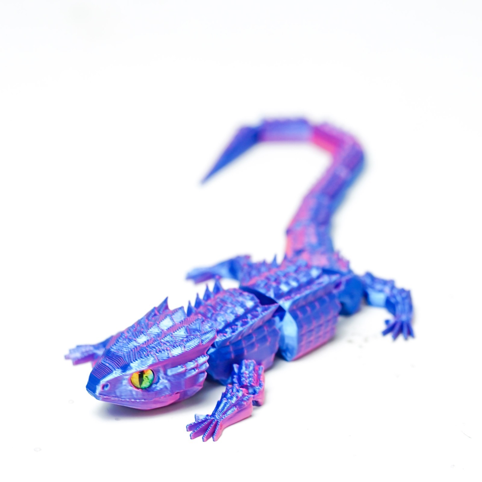 10.63inch 3D Printed Lizard Model,Articulated Animals figure,Toys Home Decor