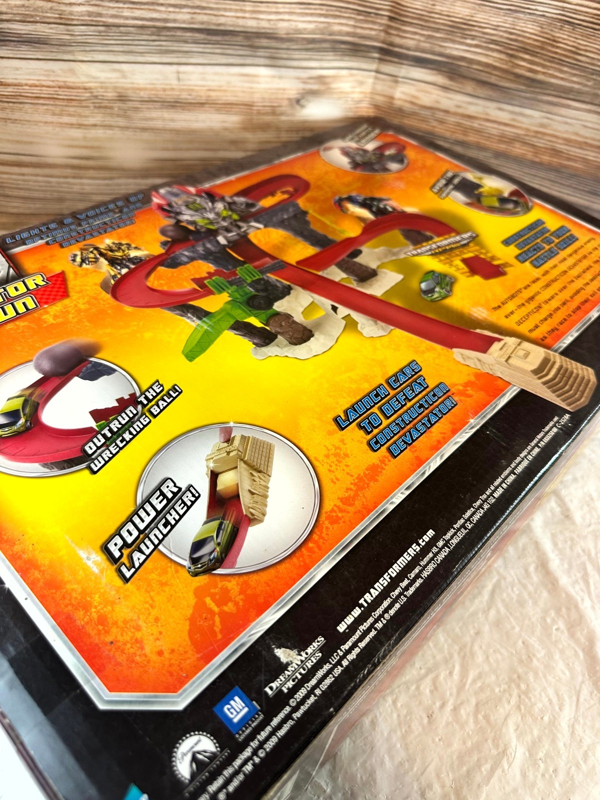 2009 Transformers RPMs Constructicon Devastator Showdown Track Set Hasbro Sealed