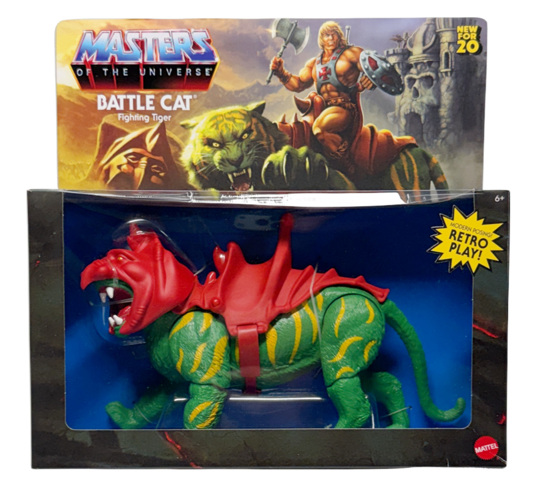 Masters of the Universe MOTU — Retro Battle Cat Figure — MISB 2020