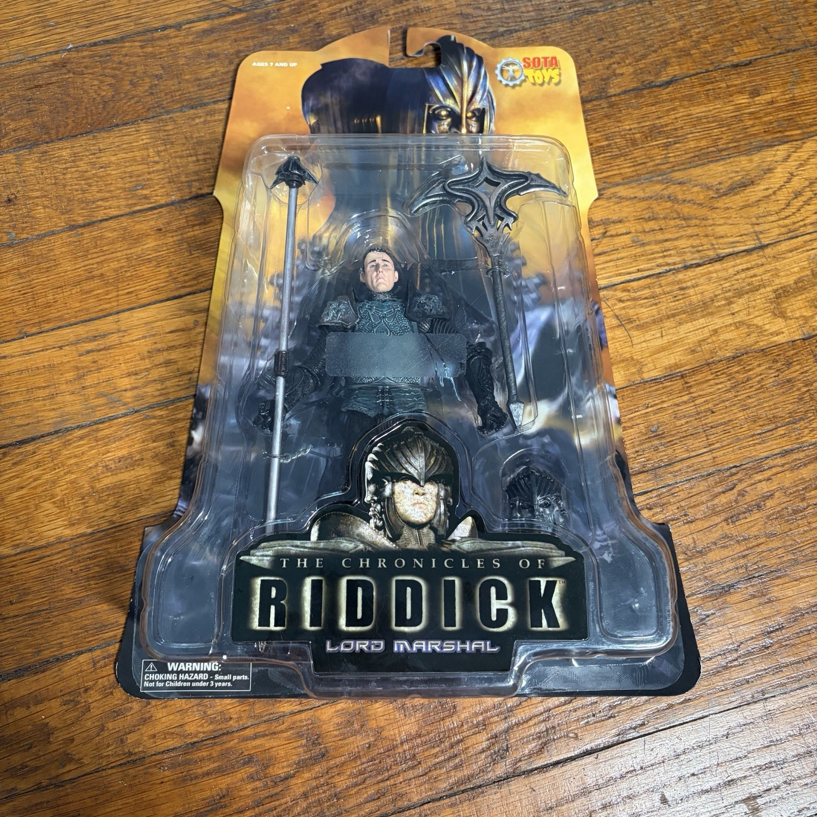 THE CHRONICLES of RIDDICK LORD MARSHAL 7&Prime; Action Figure SOTA TOYS NEW IN BOX