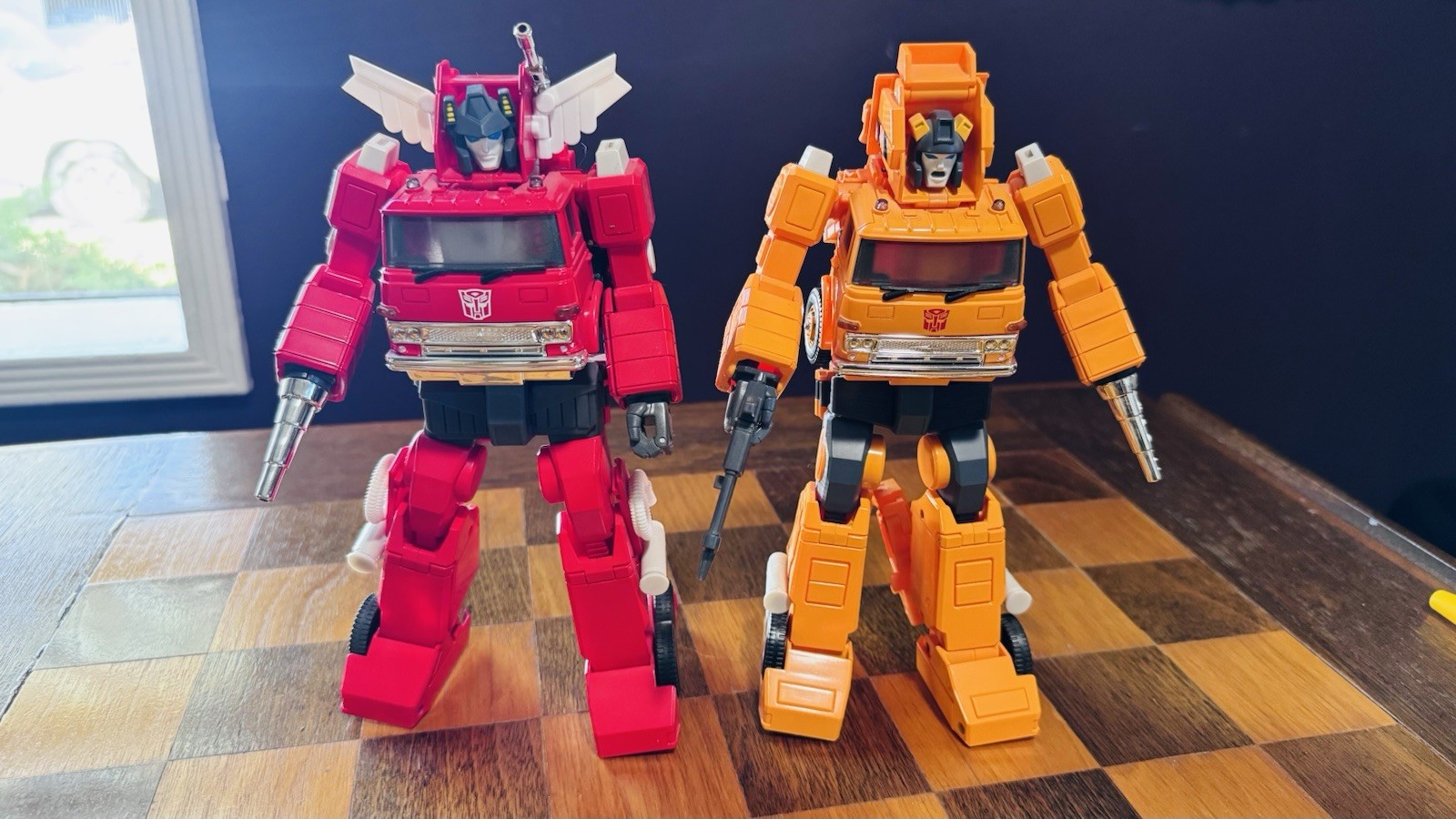 Transformers Master Piece Inferno and Grapple Authentic Loose