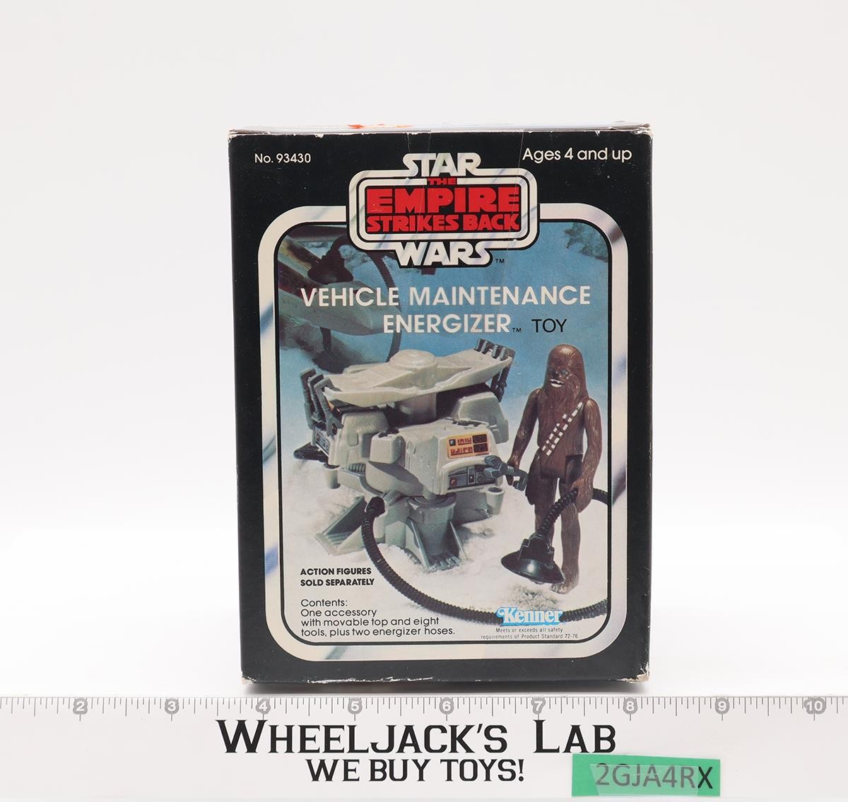 Vehicle Maintenance Energizer Star Wars ROTJ 1982 Kenner Vehicle NEW MISB SEALED