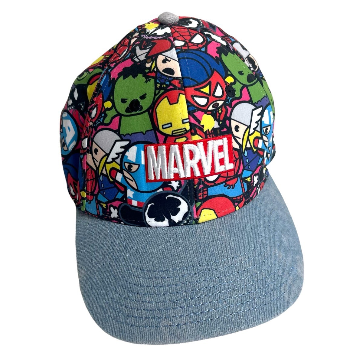 Marvel Avengers Spiderman Iron Man Ball Cap Hat 14 Years and Older
