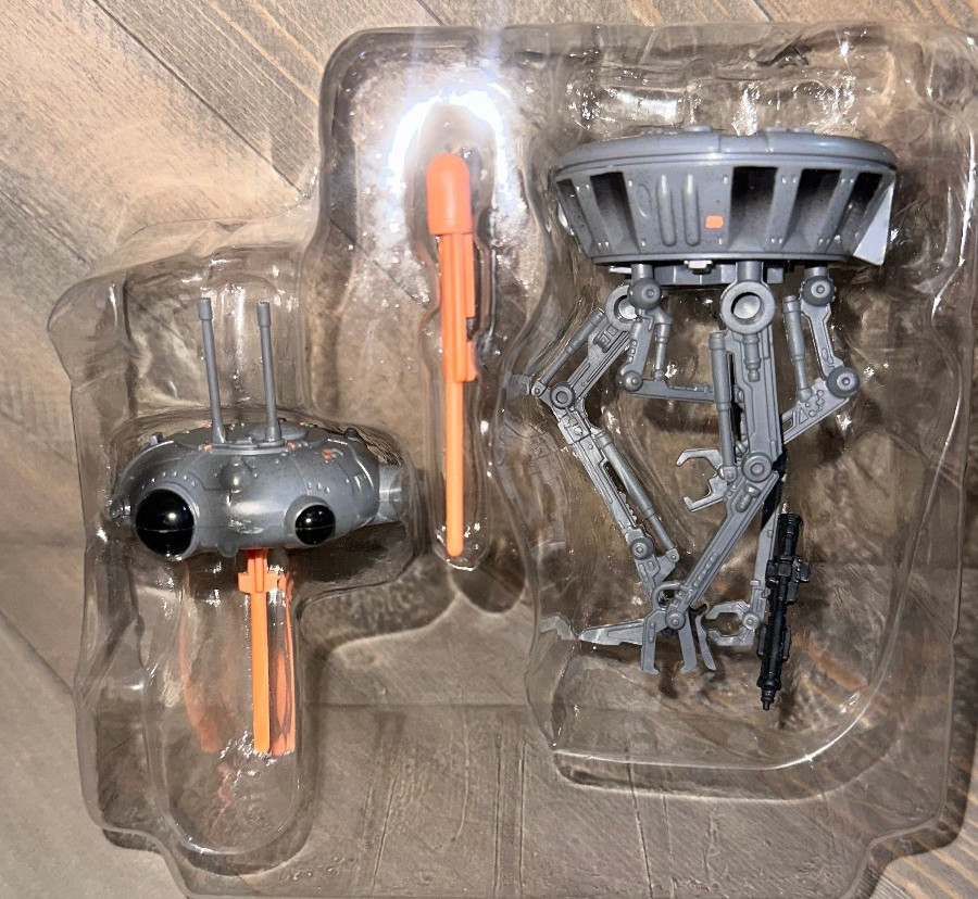 Vintage 1996 Star Wars Deluxe Probe Droid With Proton Torpedo & Self-Destruct