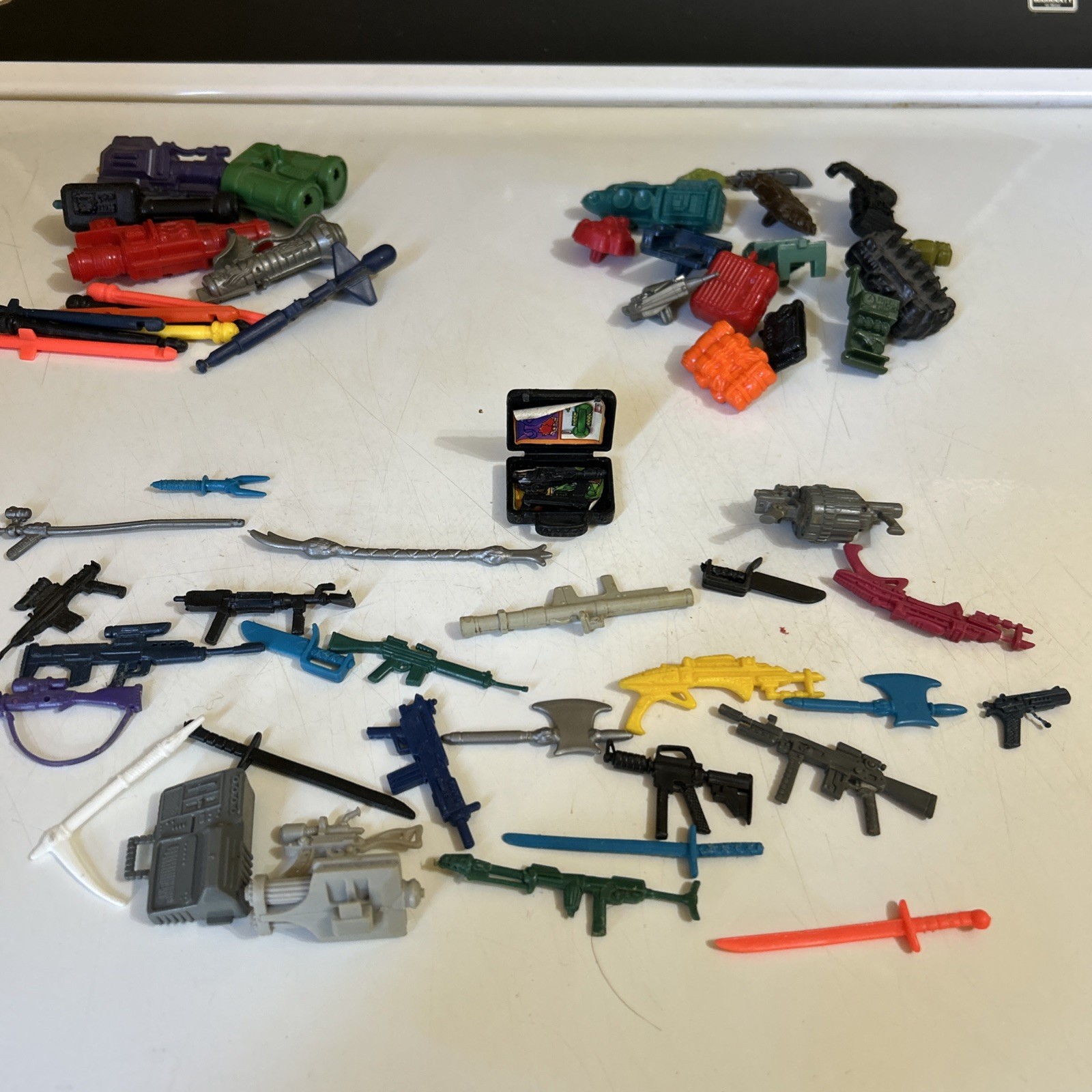 GI Joe Action Figure Accessories Launchers, Backpacks, And Weapons