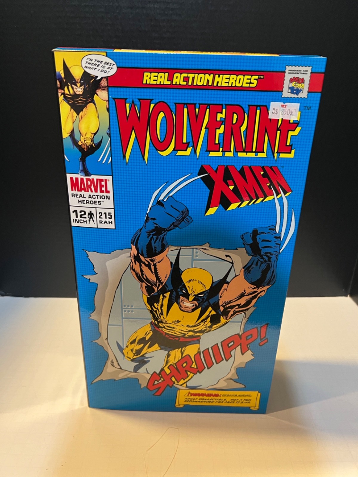 Medicom RAH Marvel Wolverine 1/6 Scale 12” Real Action Heroes Figure Sealed New