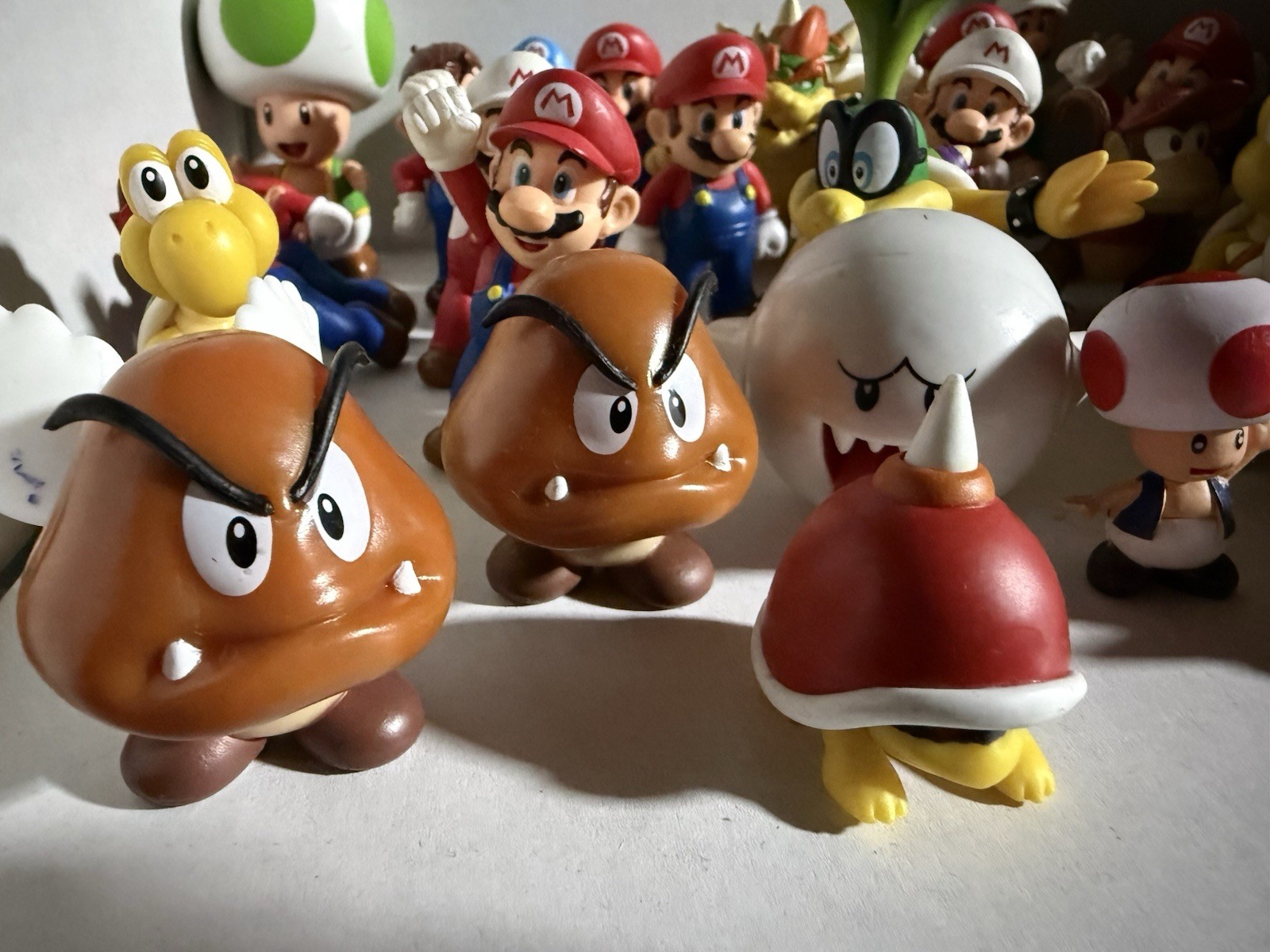 Nintendo Super Mario Assorted Figure Lot Of 35