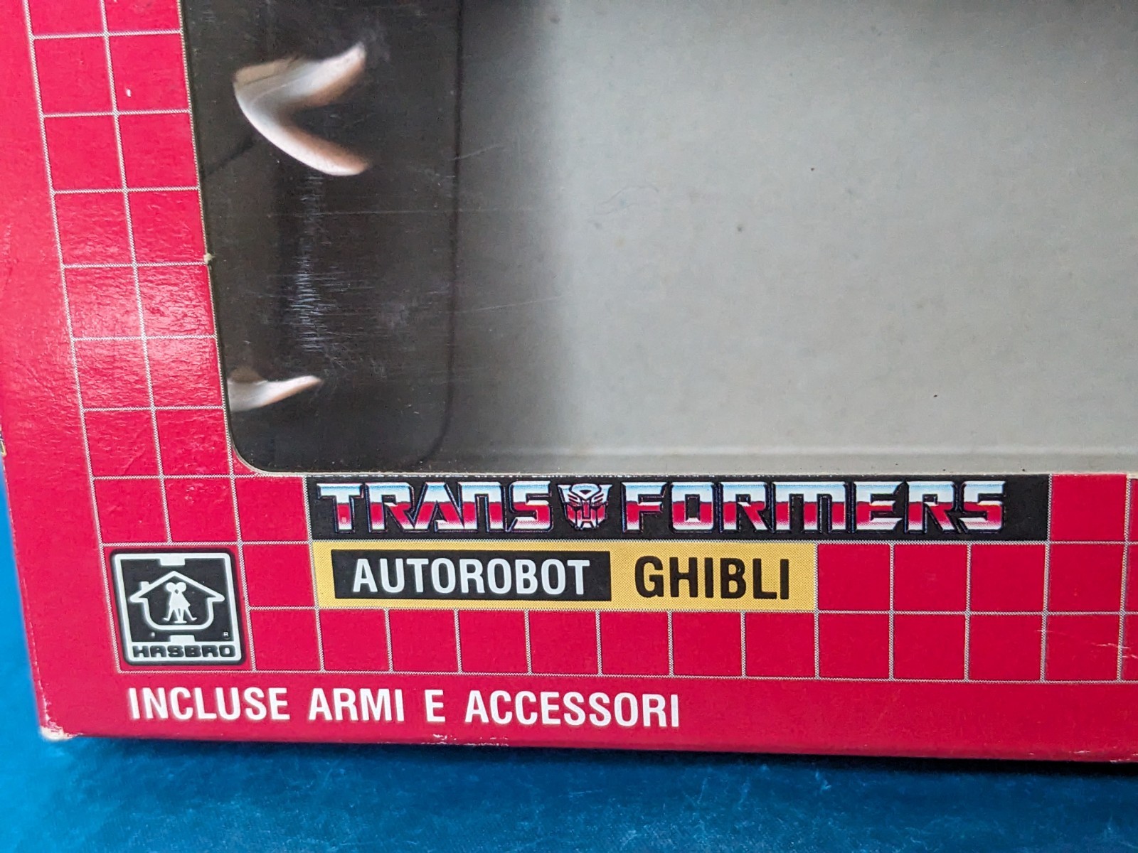 🟢🟡 Vintage G1 Transformers GHIBLI Springer w box GiG Italy 1986 🟡🟢