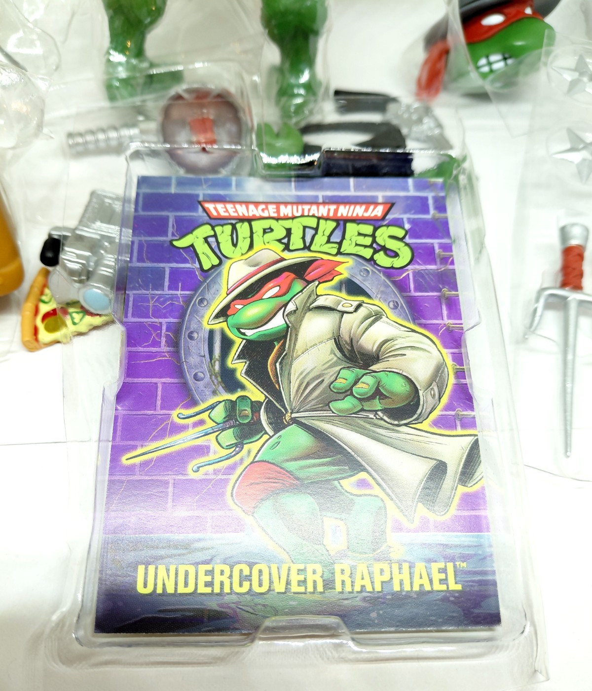 Super 7 Ultimates TMNT Undercover Raphael 100% Complete