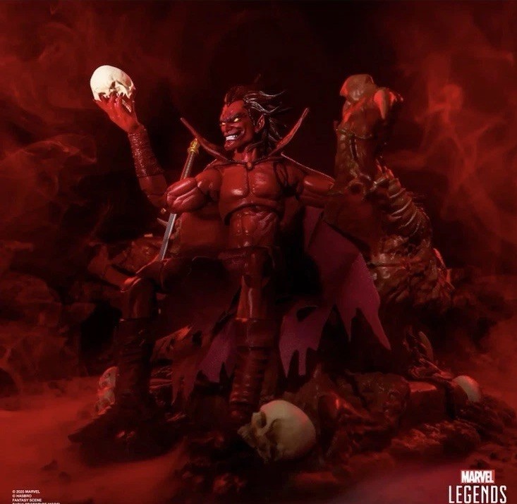 Mephisto Infernal Throne Marvel Legends MISB Made To Order Sold Out IN HAND USA