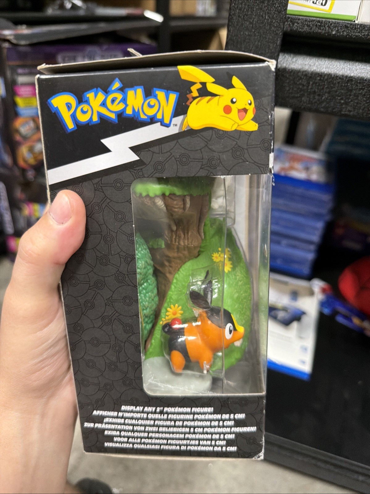 Pokemon Select Environment Pack Flowery Farmland Tepig and Tandemaus 7 In Hand