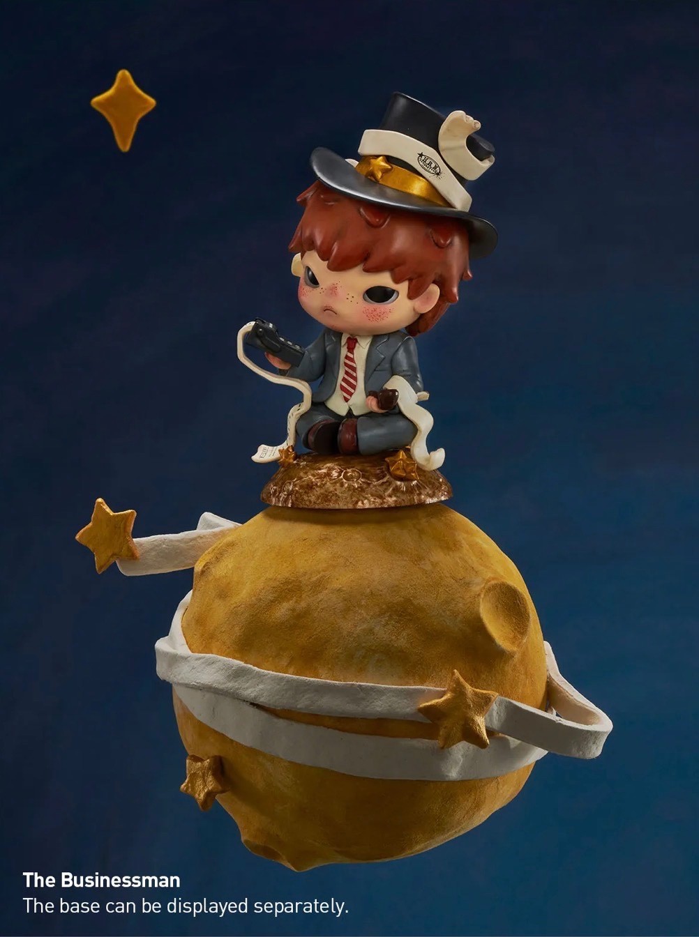 Pop Mart x Hirono × Le Petit Prince Blind Box Confirmed Open The Businessman