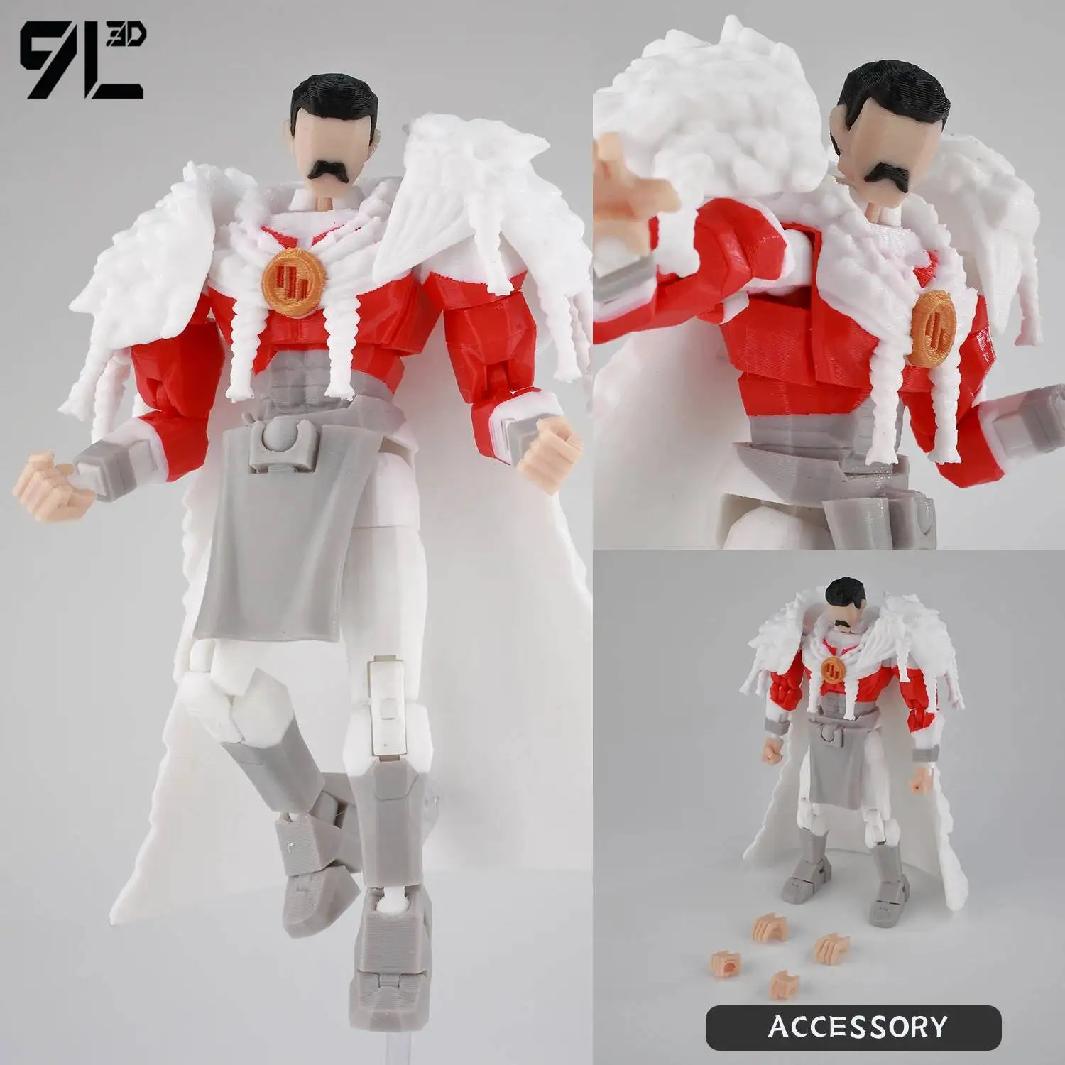 9L3D Lucky13 Invincible Tech Jacker 1/12 Action Figure T13 NEW