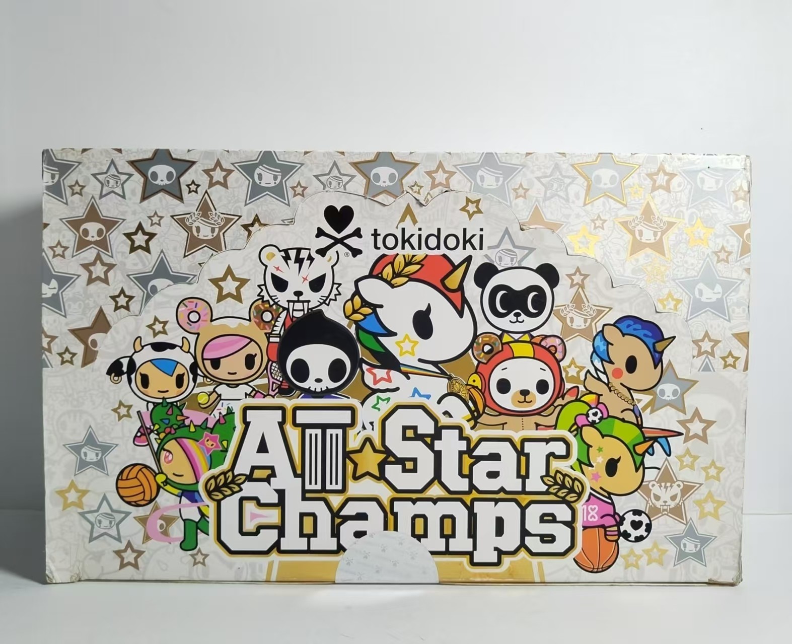 TOKIDOKI ALL STAR CHAMPS BOX SET – RARE COLLECTIBLE FIGURS WHOLE CASE 12 PCS