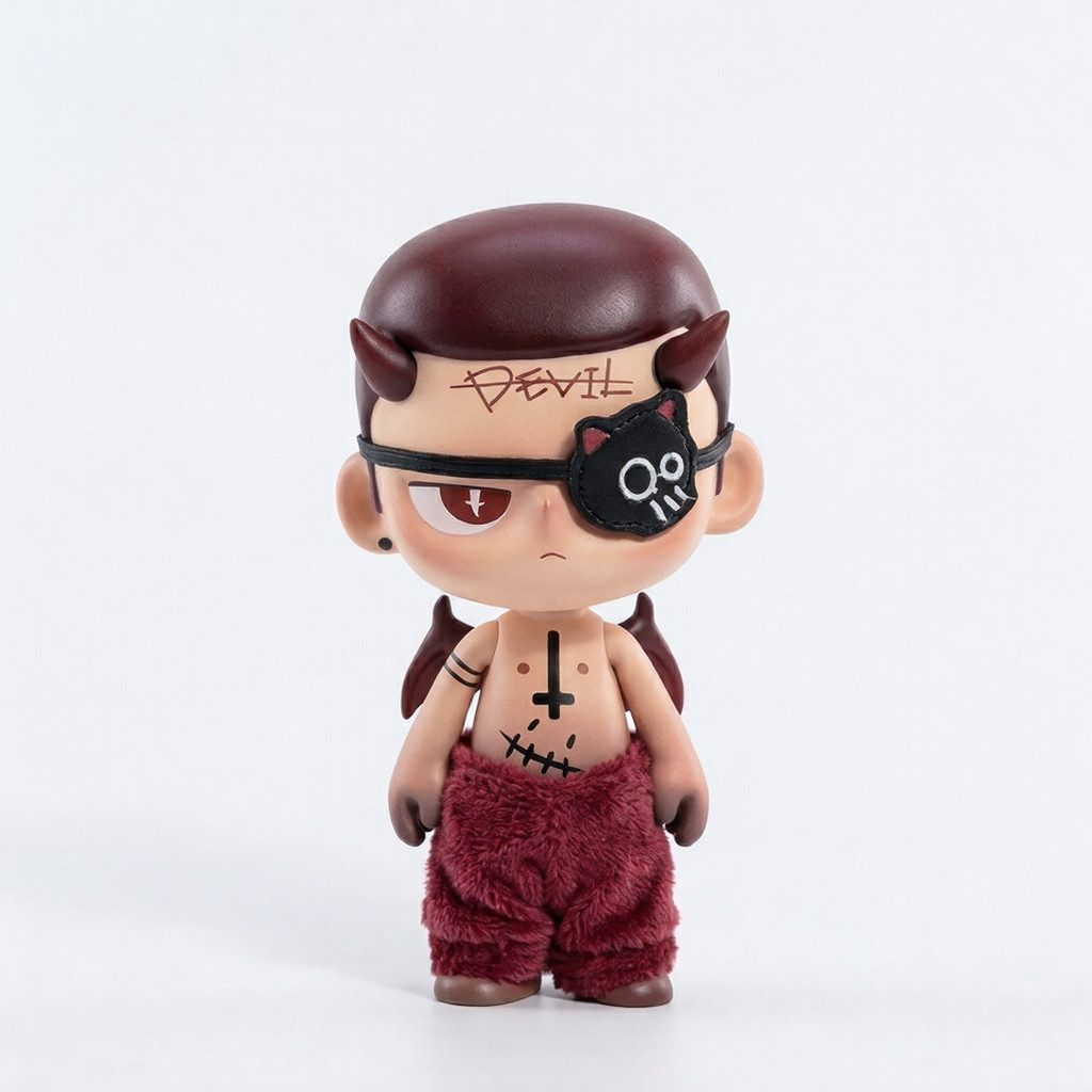 MEOW Studio KUBO Devil 200% Figure Limited Rare Art Toy