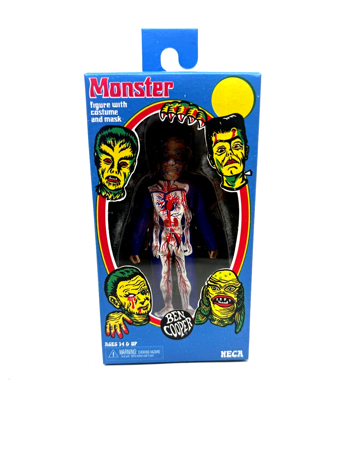 NECA Ben Cooper Monsters Invisible Man SEALED Action Figure