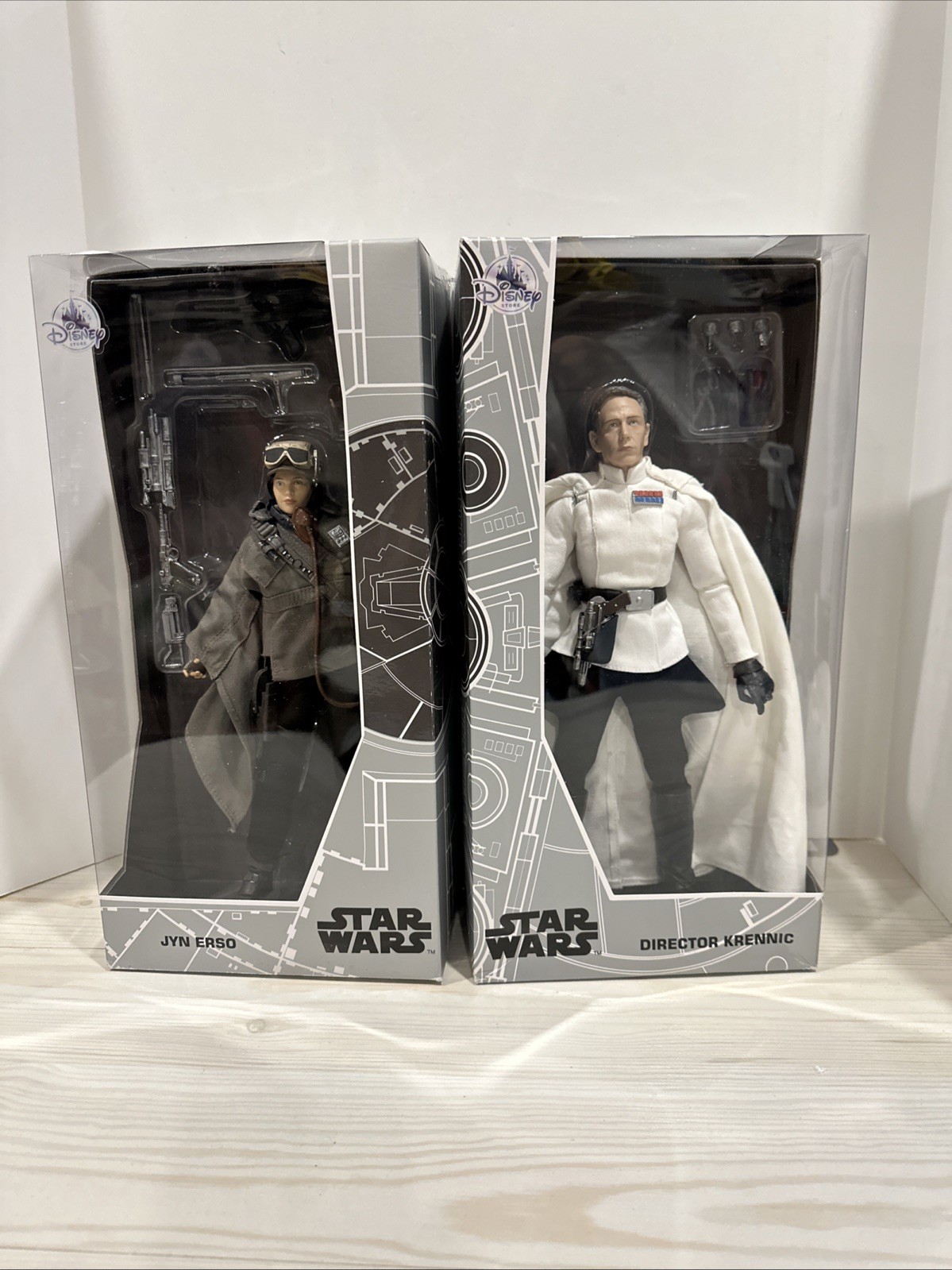 D23 Expo 2017 Star Wars Jyn Erso and Director Krennic Dolls Limited Edition 1000