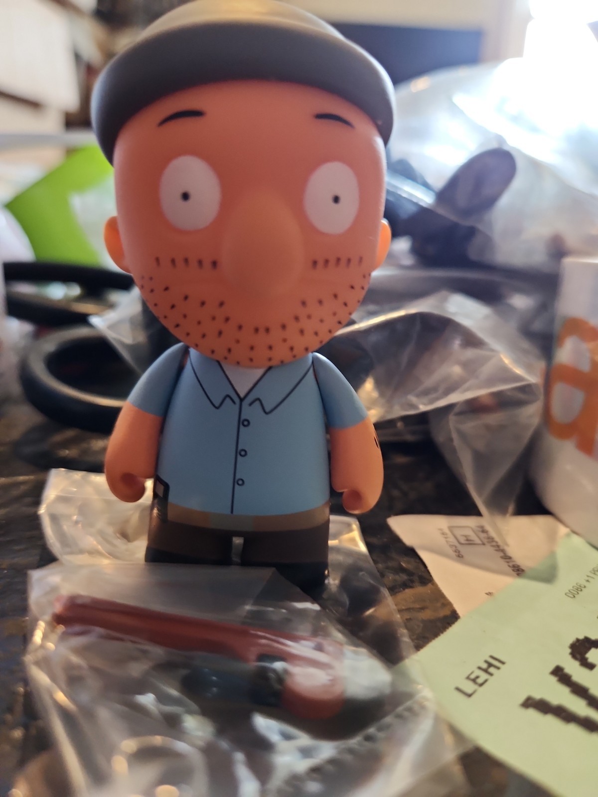 Kidrobot Bob&rsquo;s Burgers Teddy 3&Prime; Figure Series 1 Mint Complete