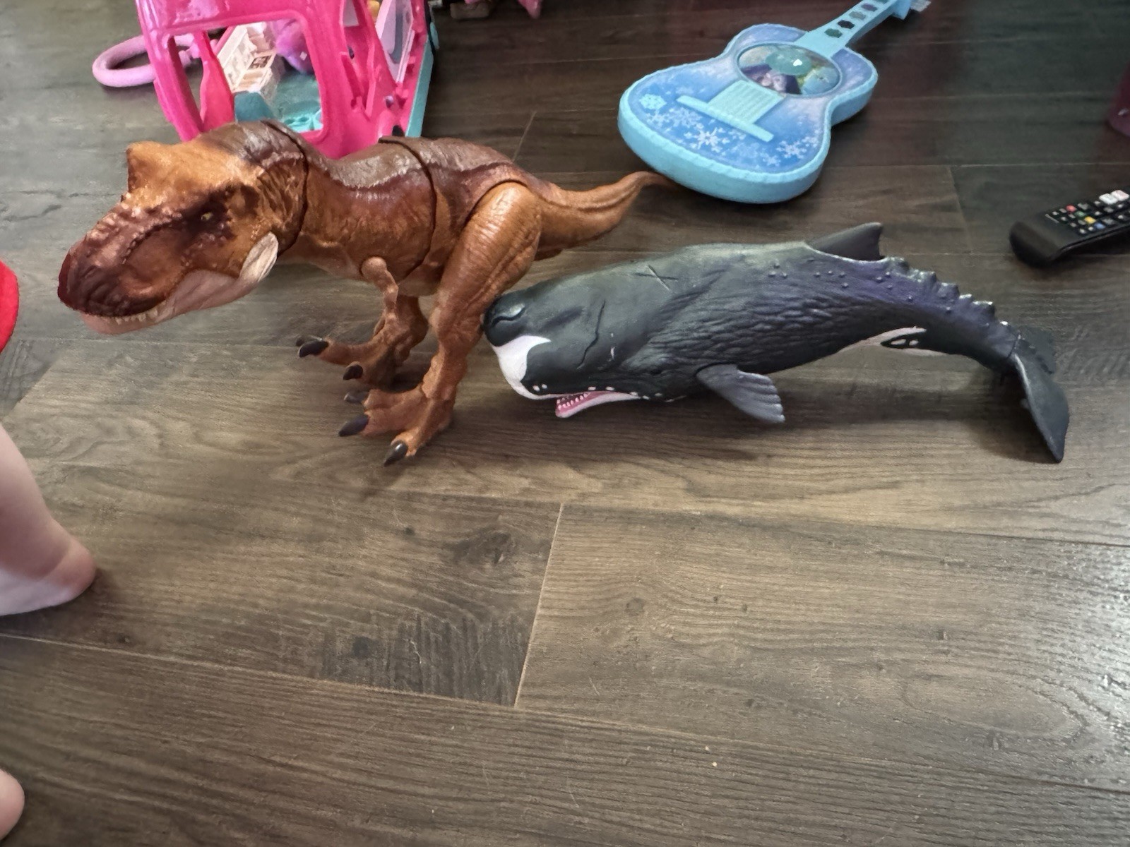 Jurassic World Park Destroy N Devour Indominous Rex Tyranosaurus Rex
