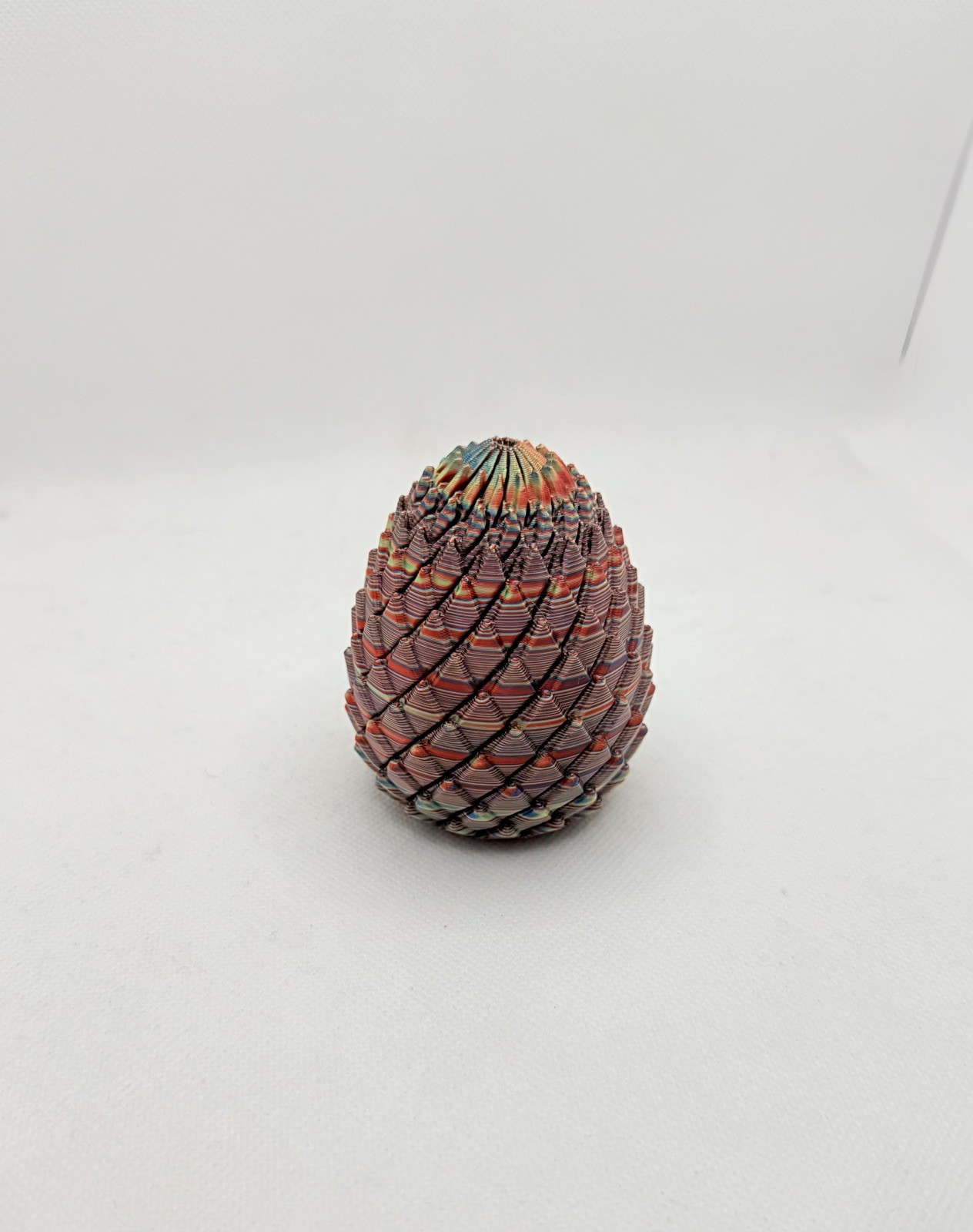 Dragon Egg Fidget Toy Spiral Fidget Toy Stress Relief 3D Printed Twisty