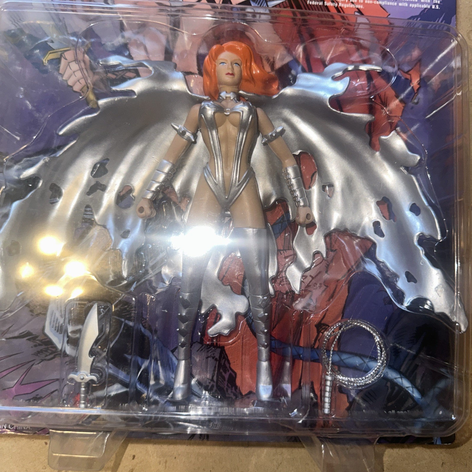 Hellina Series 2 Hellborn Platinum Action Figure Skybolt Direct Comics Free Ship