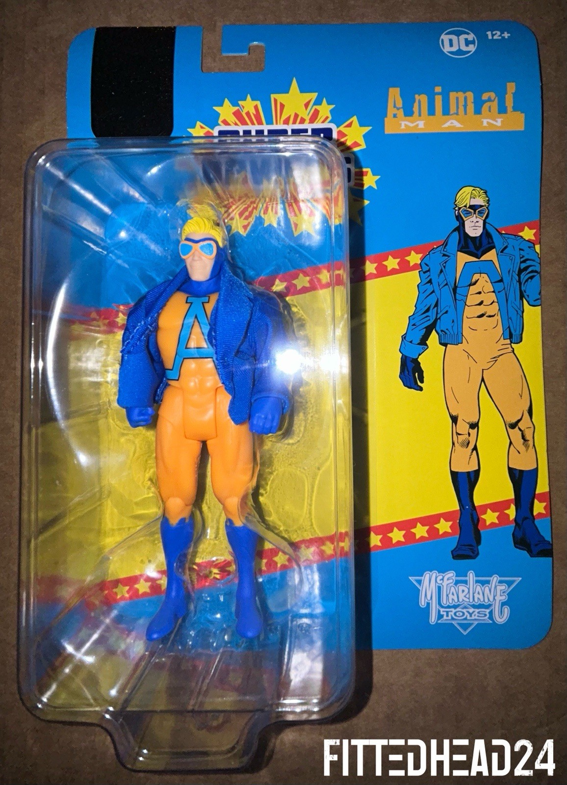 McFarlane Toys Animal Man Super Powers Gold Label Action Figure 2025 4’5