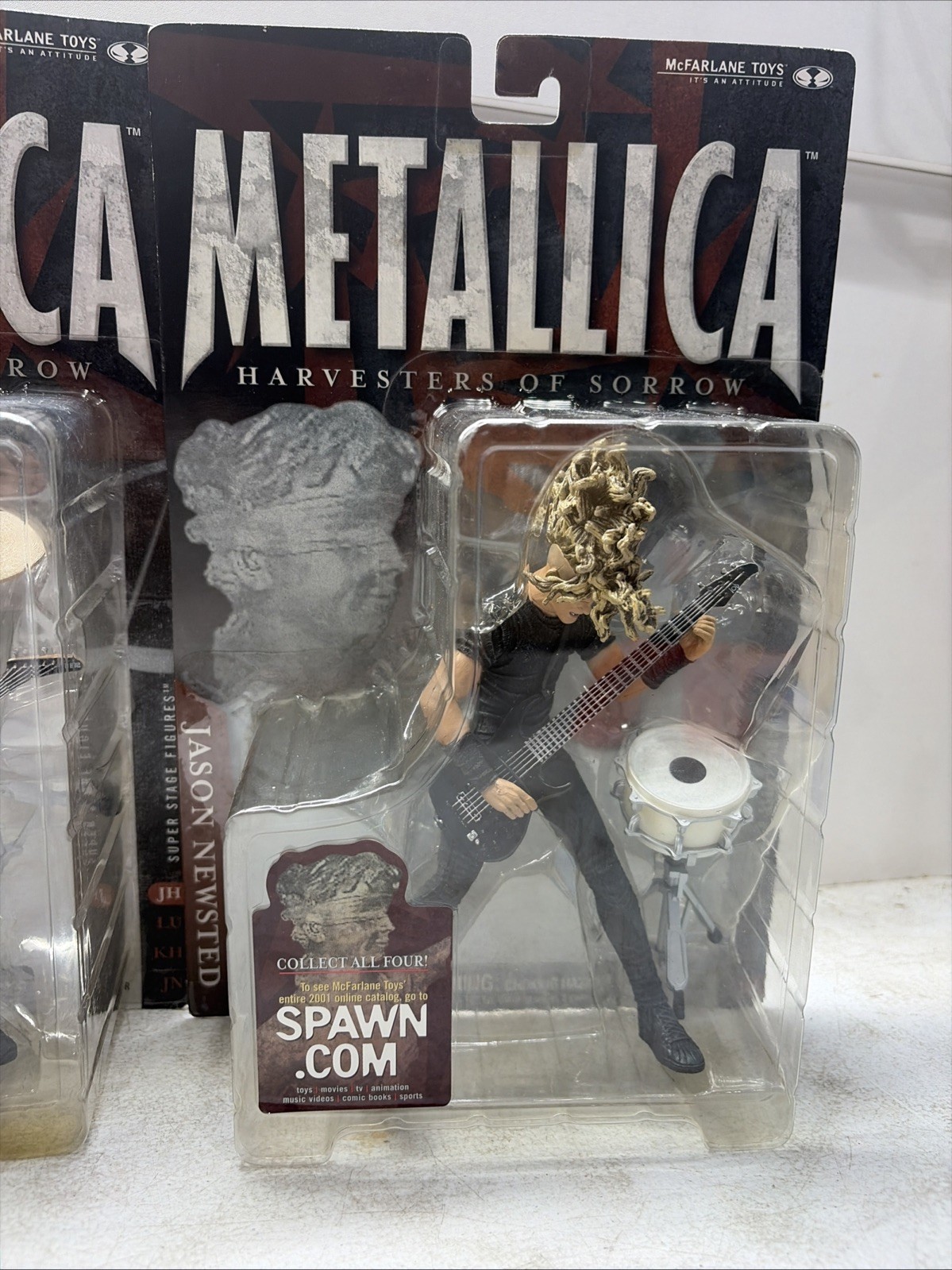 METALLICA- McFarlane Action Figure Set Of 4 Lars, James, Jason, Kirk Unopened 