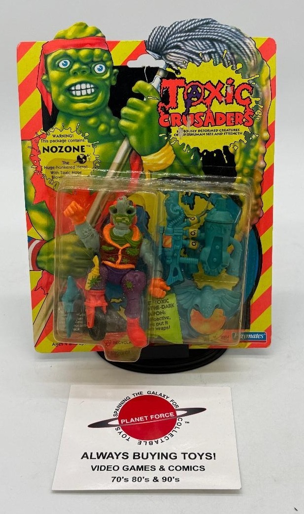 1991 NoZone MOC Toxic Crusaders Vintage Playmates Figure NEW