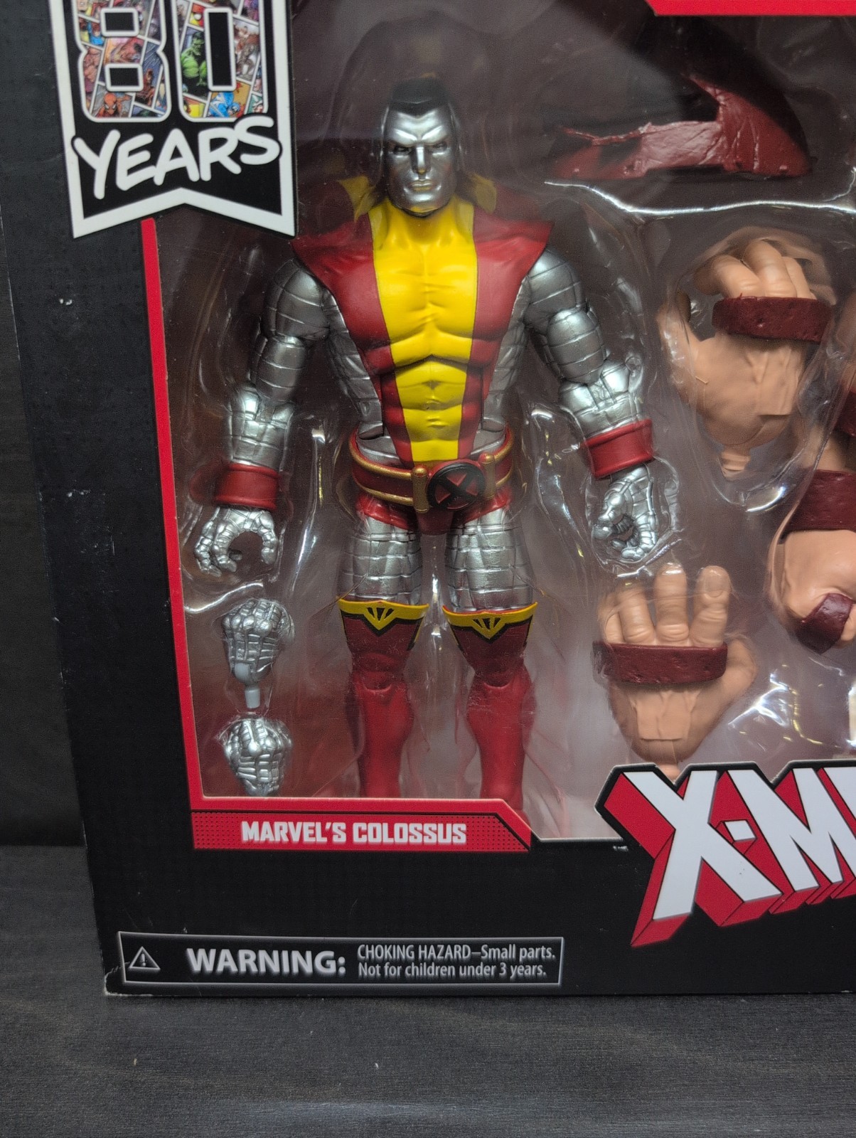Hasbro Marvel Legends Colossus Juggernaut X-Men 80 Years 6&Prime; Action Figures