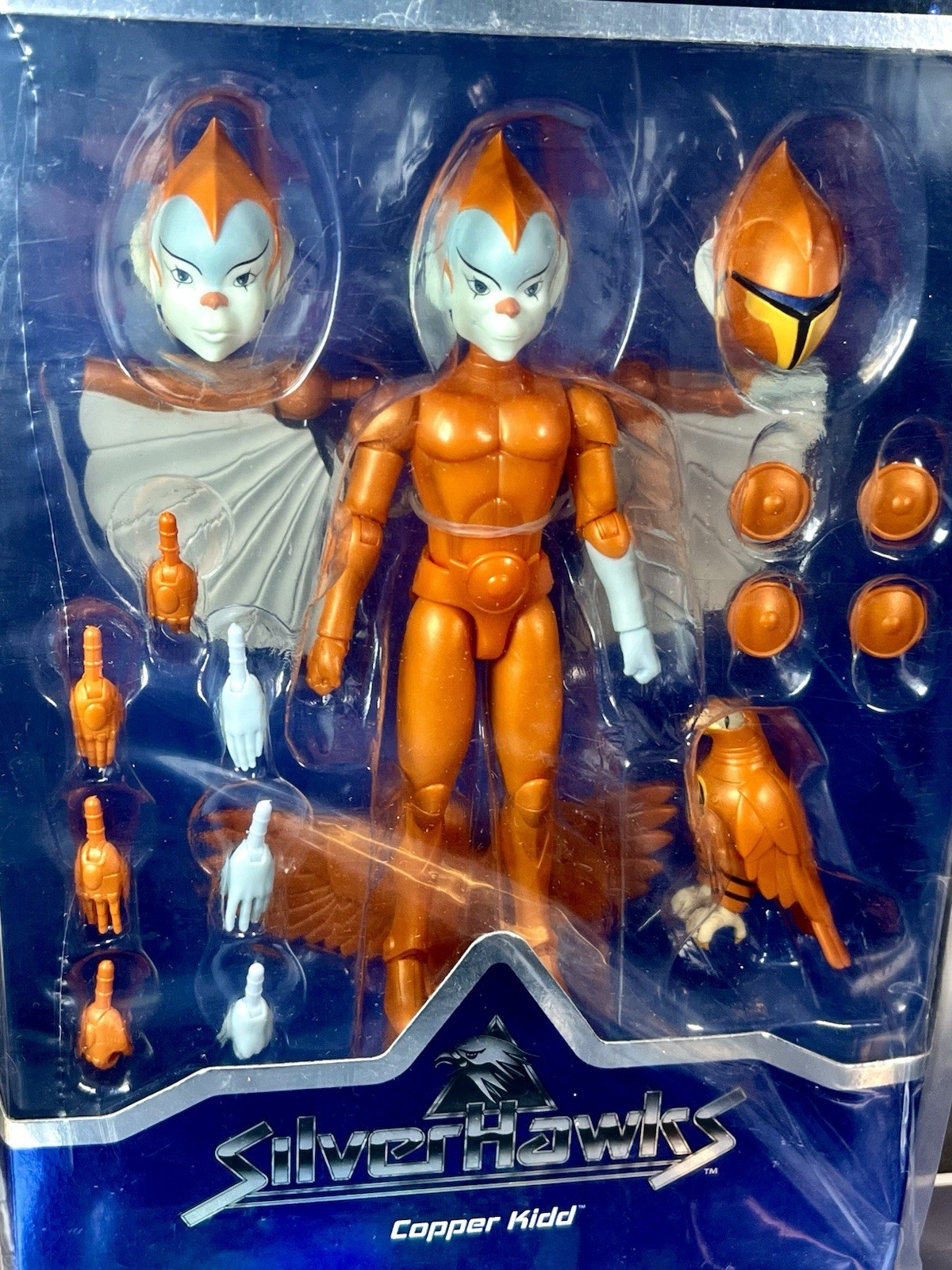 2025 Super7 Ultimates! – SilverHawks – COPPER KIDD & HIS TRANSPORT VEHICLE