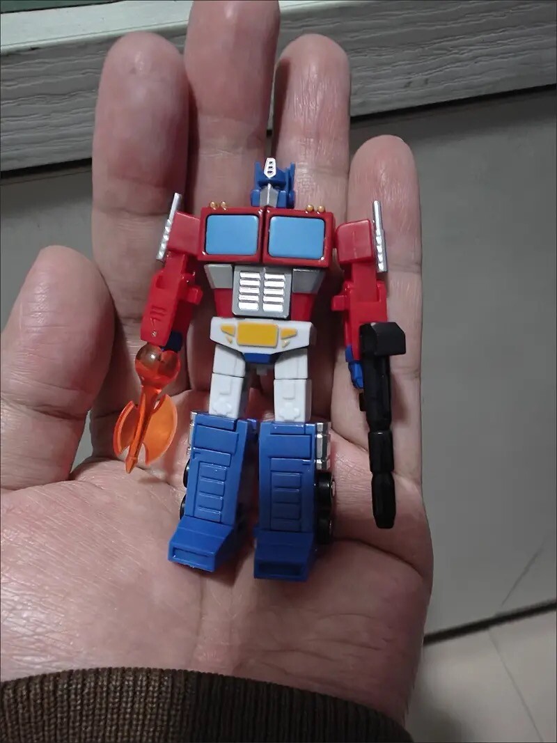 Only 6CM！Galaxy Toys Transformable Robot Mini01 OP Commander Alloy Action Figure