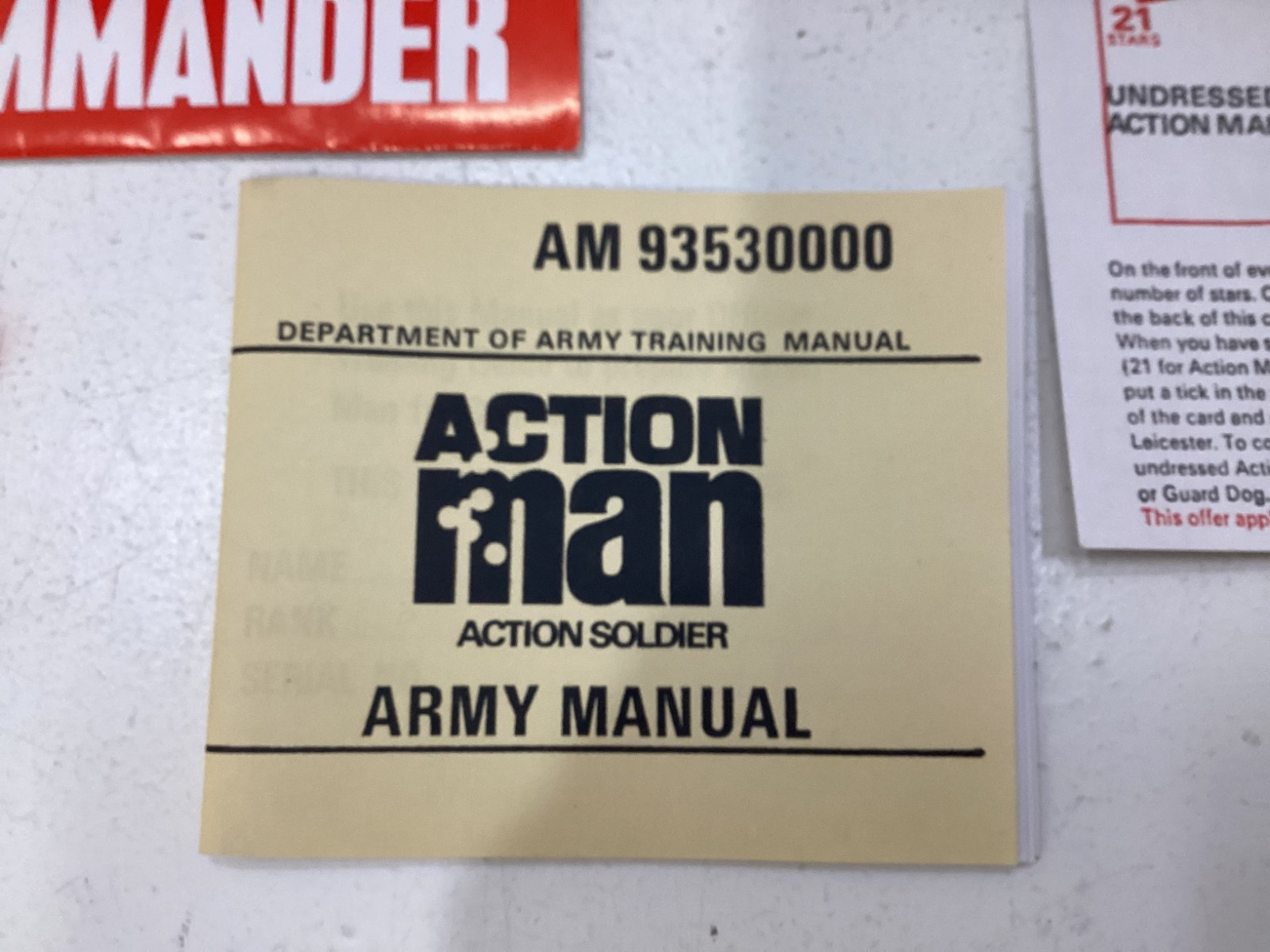 2006 HASBRO ACTION MAN COMMANDER TALKING COMPLETE 40TH ANN NOSTALGIC COLLECTION