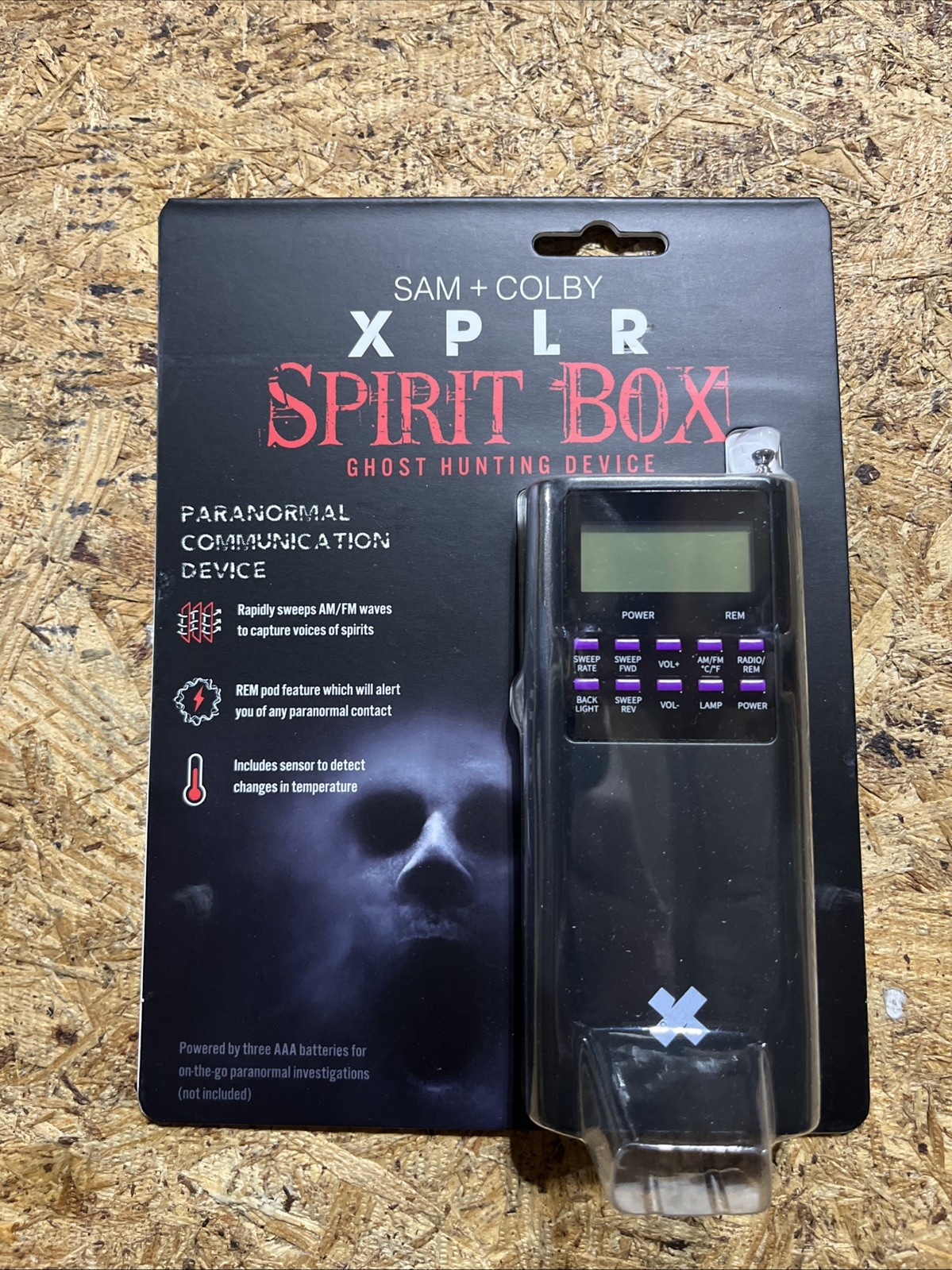 Sam & Colby XPLR Spirit Box Ghost Hunting Paranormal Communication Device New