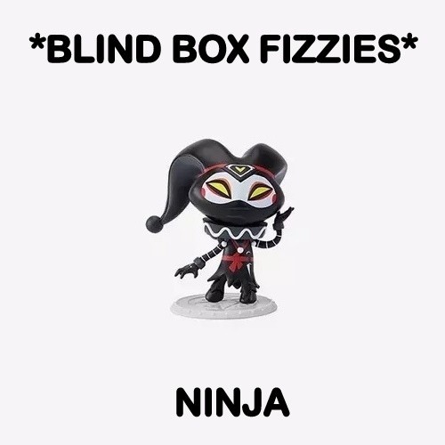 NEW Helluva Boss NINJA Blind Box Fizzies Figure Fizz Fizzarolli Vivziepop